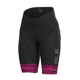 ALÉ Cycling shorts without bib - THE END LADY - purple/multicolour