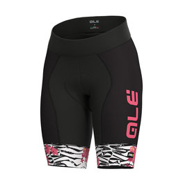 ALÉ Cycling shorts without bib - SAVANA LADY  - black/pink