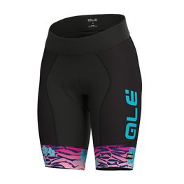 ALÉ Cycling shorts without bib - SAVANA LADY  - pink/blue/black