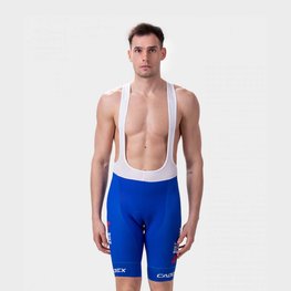 ALÉ Cycling bib shorts - BIKE EXCHANGE 2022 - white/blue