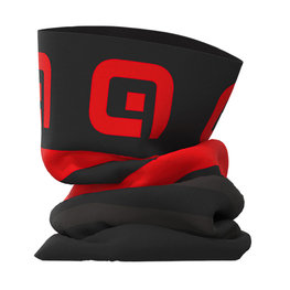 ALÉ Cycling neckwarmer - PIUMA - black/red