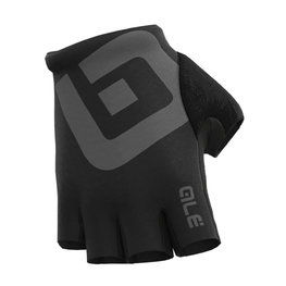 ALÉ Cycling fingerless gloves - AIR - grey/black