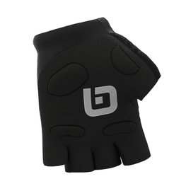 ALÉ Cycling fingerless gloves - AIR - grey/black