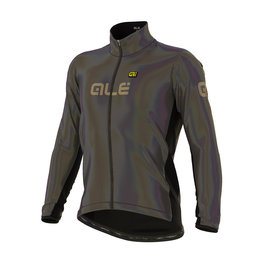 ALÉ Cycling windproof jacket - IRIDESCENT WINTER - rainbow