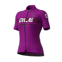ALÉ Cycling short sleeve jersey - CRYSTAL LADY - purple