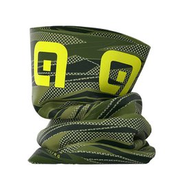 ALÉ Cycling neckwarmer - ROCK - green/yellow
