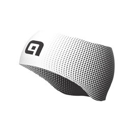ALÉ Cycling headband - DOTS - white/black
