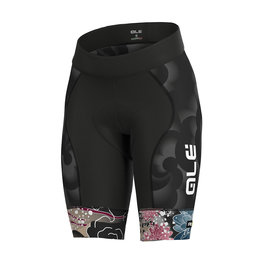 ALÉ Cycling shorts without bib - OCEAN LADY - black