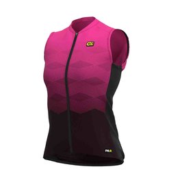 ALÉ Cycling sleeveless jersey - MAGNITUDE LADY - blue