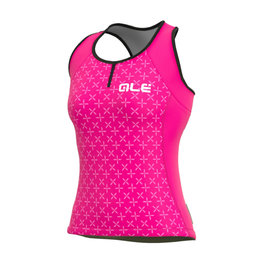 ALÉ Cycling sleeveless jersey - HELIOS LADY - pink