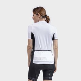 ALÉ Cycling short sleeve jersey - COLOR BLOCK LADY - white