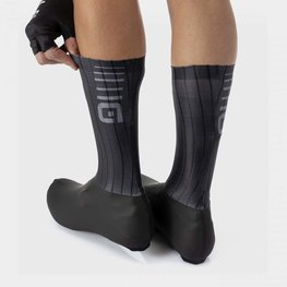ALÉ Cycling shoe covers - WHIZZY - black/grey