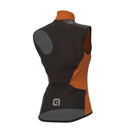 ALÉ Cycling gilet - GUSCIO VENTO 2 LADY - orange