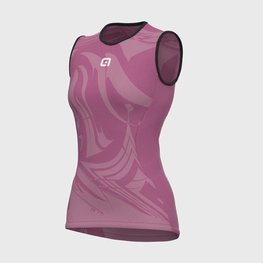 ALÉ Cycling sleeve less t-shirt - ETESIA LADY - pink
