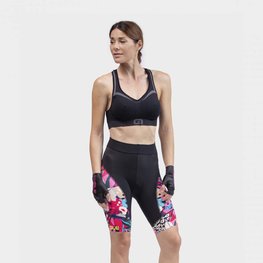 ALÉ Cycling shorts without bib - PR-R KENYA LADY - blue/beige/pink/black