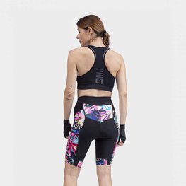 ALÉ Cycling shorts without bib - PR-R KENYA LADY - blue/beige/pink/black