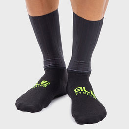 ALÉ Cyclingclassic socks - AERO WOOL H16 - black