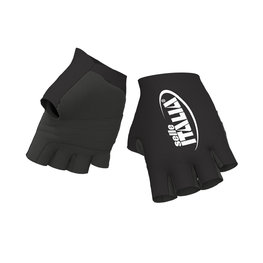 ALÉ Cycling fingerless gloves - BARDIANI CSF 2019 - black