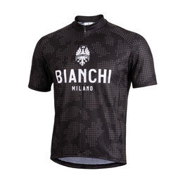 BIANCHI MILANO Cycling short sleeve jersey - PRIOLO MTB - black