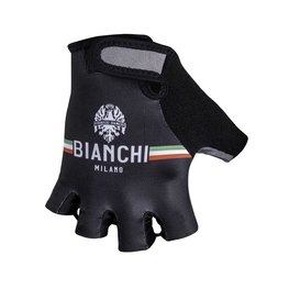 BIANCHI MILANO Cycling fingerless gloves - ENAS - black