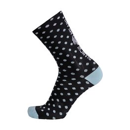 BIANCHI MILANO Cyclingclassic socks - MAIORI - turquoise/black