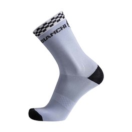 BIANCHI MILANO Cyclingclassic socks - MAIORI - black/light blue