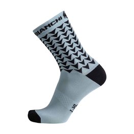 BIANCHI MILANO Cyclingclassic socks - MAIORI - black/turquoise