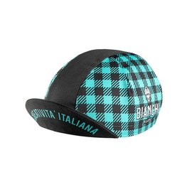 BIANCHI MILANO Cycling hat - NEON - black/turquoise