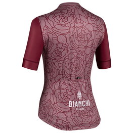 BIANCHI MILANO Cycling short sleeve jersey - SOSIO LADY - purple