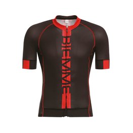 Cycling short sleeve jersey - POISON  - black/red