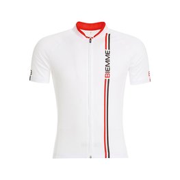Cycling short sleeve jersey - BLADE  - white/pink