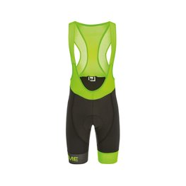 Cycling bib shorts - LEGEND - black/green