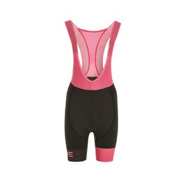 Cycling bib shorts - LEGEND LADY - pink/black
