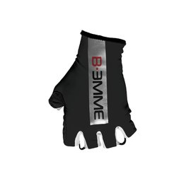 Cycling fingerless gloves - CRONO - black