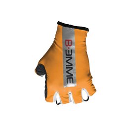 Cycling fingerless gloves - CRONO - orange
