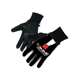 Cycling long-finger gloves - WINTER - black