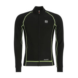 Cycling winter long sleeve jersey - FLEX WINTER  - yellow/black