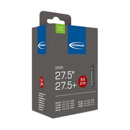 SCHWALBE tyre tube - 27.5x2.10/3.00 FV 40mm (54/75-584) 200g Freeride - black