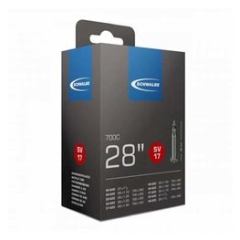 SCHWALBE tyre tube - 700Cx28 SV17 40mm - black
