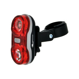 light - DOUBLE 2 SUPER LED - black