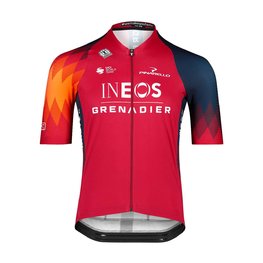 BIORACER Cycling short sleeve jersey - INEOS GRENADIERS 2023 ICON RACE - blue/red