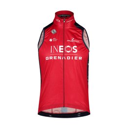 BIORACER Cycling gilet - INEOS GRENADIERS 2023 ICON RACE WIND - blue/red