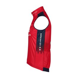 BIORACER Cycling gilet - INEOS GRENADIERS 2023 ICON RACE WIND - blue/red
