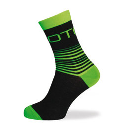 BIOTEX Cyclingclassic socks - LINES - green/black
