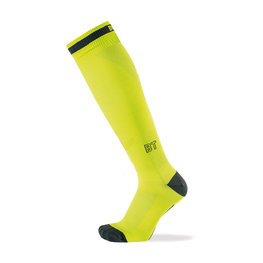 BIOTEX Cycling knee-socks - COMPRESSION - grey/yellow