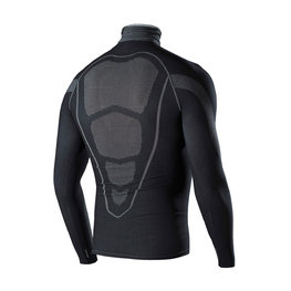 BIOTEX Cycling long sleeve t-shirt - POWERFLEX WARM - black