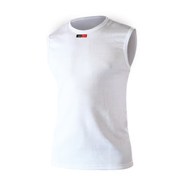 BIOTEX Cycling sleeve less t-shirt - WINDPROOF - white