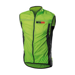 BIOTEX Cycling gilet - X-LIGHT - black/green