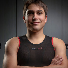 BIOTEX Cycling tank top - SUN  - black