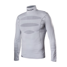 BIOTEX Cycling long sleeve t-shirt - BIOFLEX WARM - grey